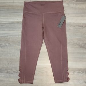 Mono B Mauve High-Waisted Leggings